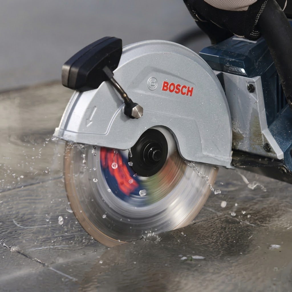 BOSCH GCS 18V-230 - Troncatrice a batteria Bosch Elettroutensili Attrezziamoci