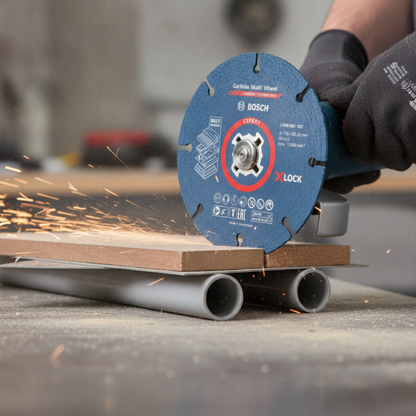 BOSCH Disco da Taglio X-LOCK EXPERT Multi disco al carbonio Bosch Accessori per smerigliatrice Attrezziamoci